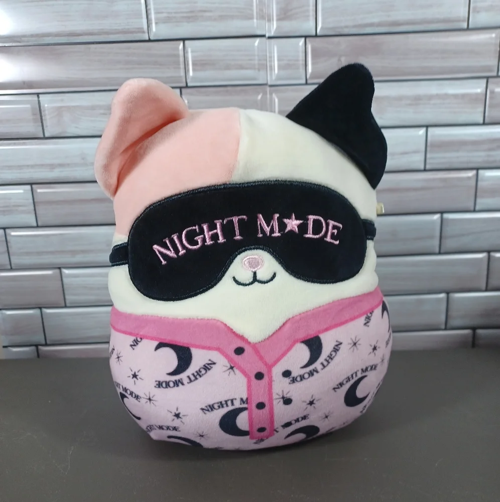 ✓Squishmallows Katsla Moon PJ the Cat 10" Stuffed Plush - Picture 2 of 9